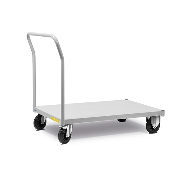 Vendita online Carrello componibile Combi con freno e base acciaio mm.1135x700x915H - Grigio RAL7035